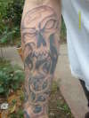 B-flipped tattoo