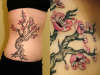Cherry blossom tattoo