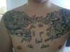 Chest tattoo