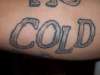 Cold the band tattoo