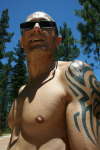 Detail new tattoo