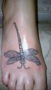 Dragonfly tattoo