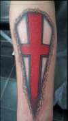 England Tat tattoo