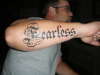 Fearless tattoo