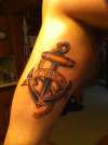 Kiwanda Anchor tattoo