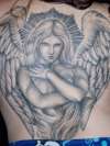 My Man Angel tattoo