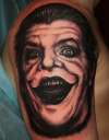 Nicholson "Joker" tattoo