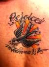 Rejoice tattoo