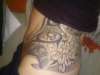 Tattoo before I added the colour tattoo