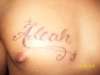 aleah daugters name tattoo