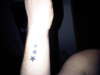 colin 11 ryt wrist stars tattoo