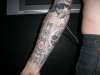 finished sleeve tattoo