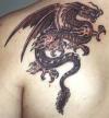 My first Tattoo, a Dragon