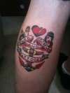 my leg tattoo