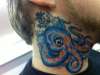 octopus on my neck tattoo