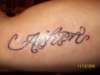 sons name ashton tattoo