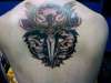 Upper back tattoo