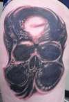Bio Skull tattoo