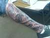 Bio leg tattoo