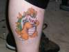 Bowser tattoo from Mario