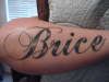 Brice tattoo
