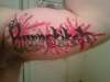Burnstitch tattoo