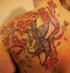 Cherry Blossom Faerie tattoo