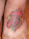 Chicken tattoo
