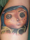 Coraline tattoo