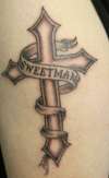 Cross tattoo