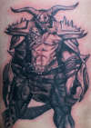 Demon tattoo