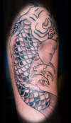 Forearm Koi. tattoo