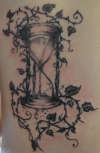 Hour Glass tattoo