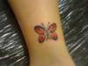 Lexi's Butterfly tattoo
