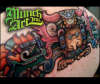 Mayan God tattoo