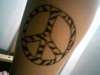 Peace tattoo