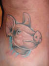 Pig tattoo