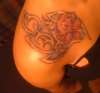 Shoulder Flower tattoo