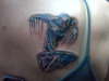 Silver Surfer on back tattoo