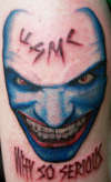 USMC Joker tattoo