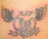 Winged Hearts tattoo