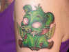 Zombie Flying Pig tattoo