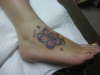 lirio flower tattoo
