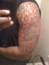 right arm half sleeve tattoo