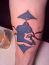 Duke fan tattoo