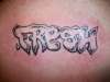 "FRESH" handdrawn tattoo