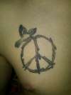 Peace tattoo