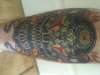 Right shin piece. tattoo