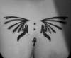 Tribal Bats tattoo