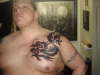Tribal dragon 1 tattoo